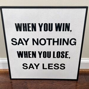 Black and White Motivational Wall Art